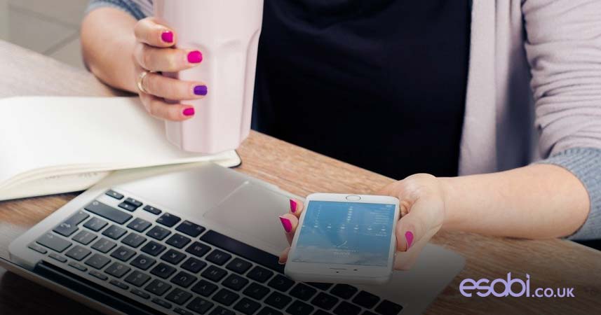 Woman Using Mobile Phone