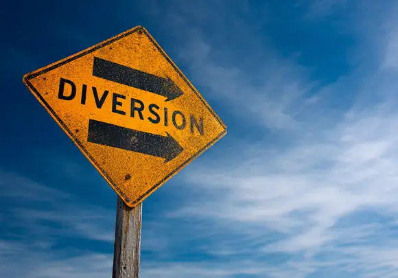 Diversion Sign