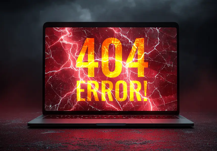 MacBook 404 Error